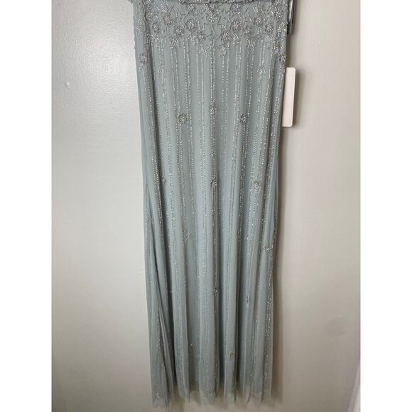 NWT ADRIANNA PAPELL DRESS GOWN 6 MOTHER OF THE BRIDE BRIDESMAID FORMAL EVENING - Picture 8 of 15